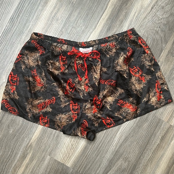 Vintage Coca Cola Satin Shorts